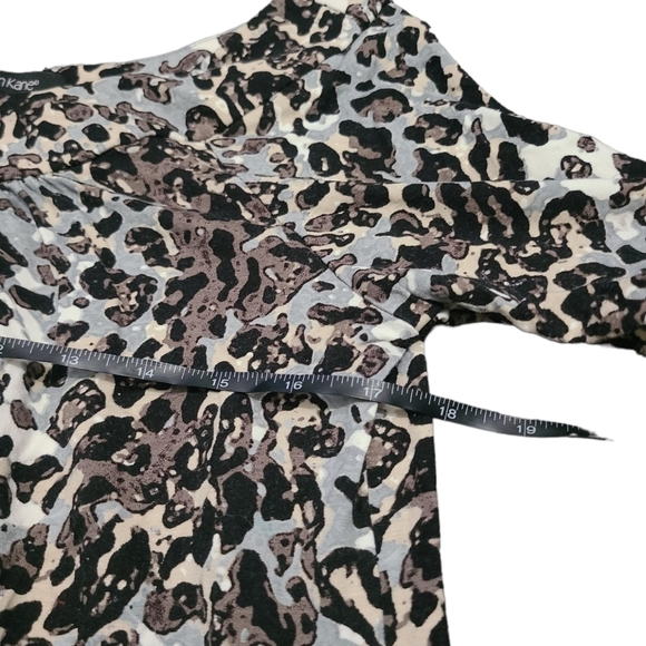 KAREN KANE animal print blouse M - Picture 5 of 6